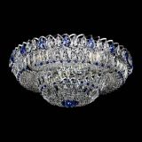 Люстра Кольцо Пластинка 600 мм синяя в Кирове