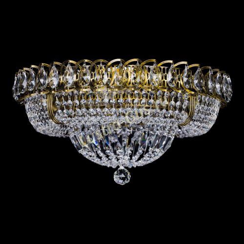 Люстра Кольцо Классика под бронзу 6 ламп в Кирове Гусь Хрустальный