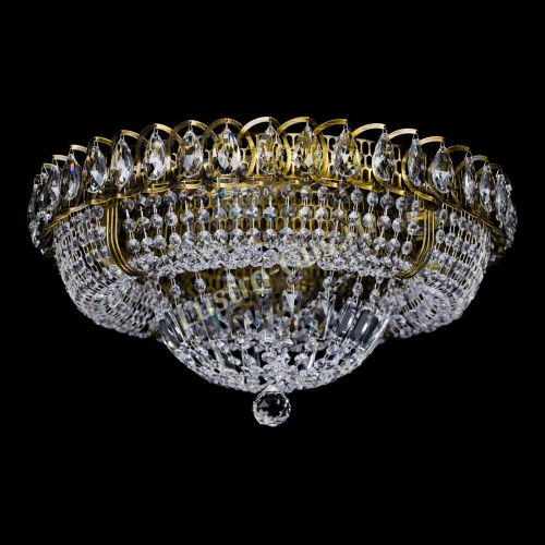 Люстра Кольцо Классика под бронзу 6 ламп в Кирове Гусь Хрустальный