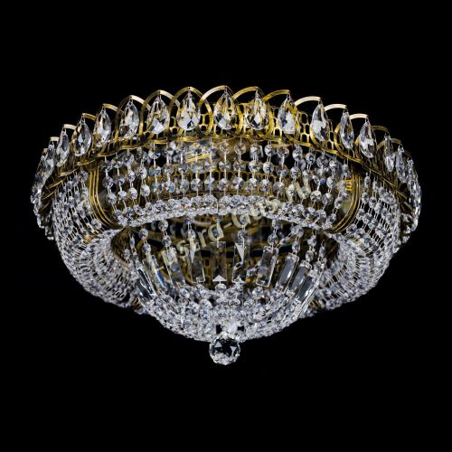 Люстра Кольцо Классика под бронзу 6 ламп в Кирове Гусь Хрустальный