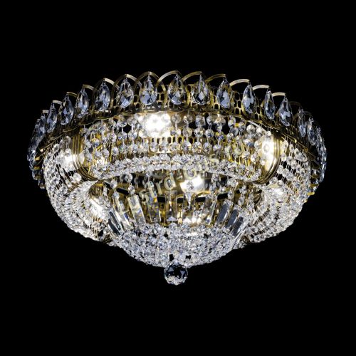 Люстра Кольцо Классика под бронзу 6 ламп в Кирове Гусь Хрустальный