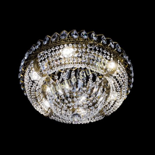 Люстра Кольцо Классика под бронзу 6 ламп в Кирове Гусь Хрустальный