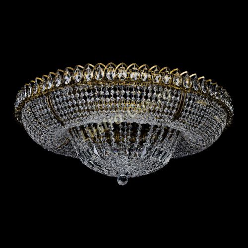 Люстра Кольцо Классика 10 ламп под бронзу в Кирове Гусь Хрустальный