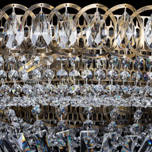 Люстра Кольцо Классика под бронзу в Кирове Гусь Хрустальный