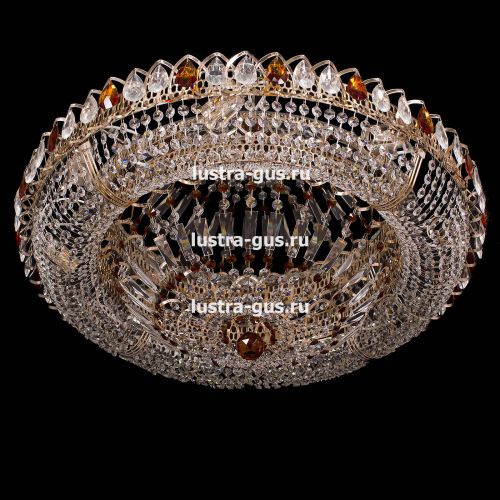 Люстра Кольцо Классика цветная в Кирове Гусь Хрустальный