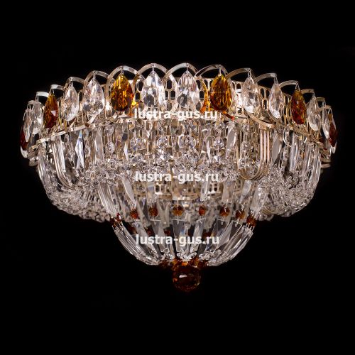 Люстра Кольцо Классика Пластинка цветная в Кирове Гусь Хрустальный