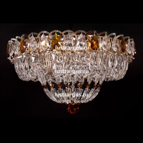 Люстра Кольцо Классика Пластинка цветная в Кирове Гусь Хрустальный