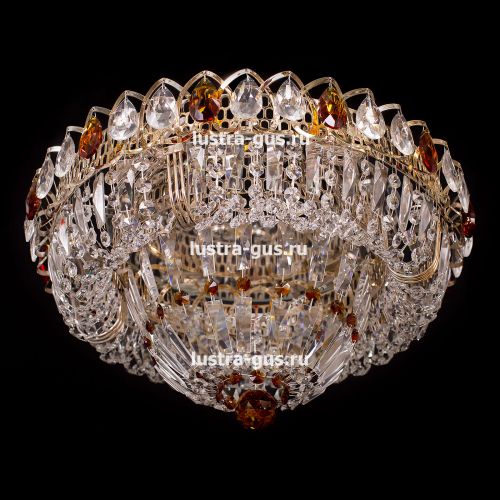 Люстра Кольцо Классика Пластинка цветная в Кирове Гусь Хрустальный