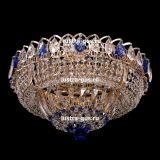 Люстра Кольцо Классика синий в Кирове