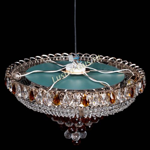 Люстра Кольцо пирамида шар 40 мм чайный в Кирове Гусь Хрустальный