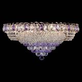 Люстра Кольцо пирамида шар 40 мм фиолетовая в Кирове