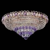 Люстра Кольцо пирамида шар 40 мм фиолетовая в Кирове