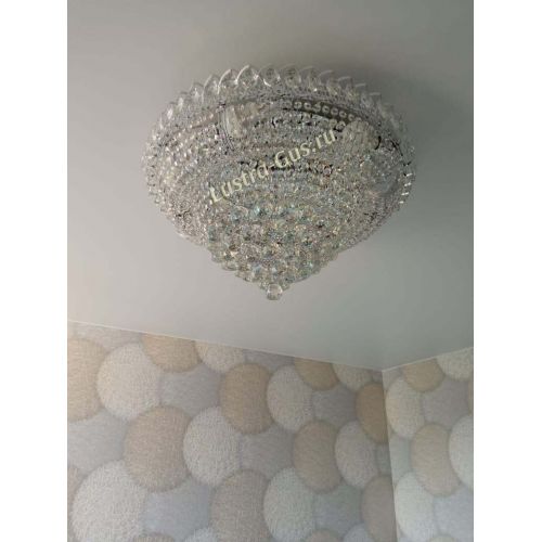 Люстра Кольцо пирамида шар 40 мм в Кирове Гусь Хрустальный