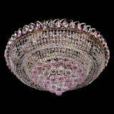 Люстра Кольцо пирамида шар 40 мм розовая в Кирове