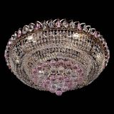 Люстра Кольцо пирамида шар 40 мм розовая в Кирове