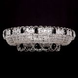 Люстра Кольцо Снежинка черная в Кирове