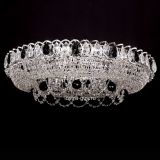 Люстра Кольцо Снежинка черная в Кирове