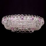 Люстра Кольцо Снежинка розовая в Кирове