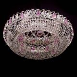 Люстра Кольцо Снежинка розовая в Кирове