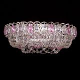 Люстра Кольцо Снежинка розовая в Кирове