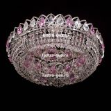 Люстра Кольцо Снежинка розовая в Кирове