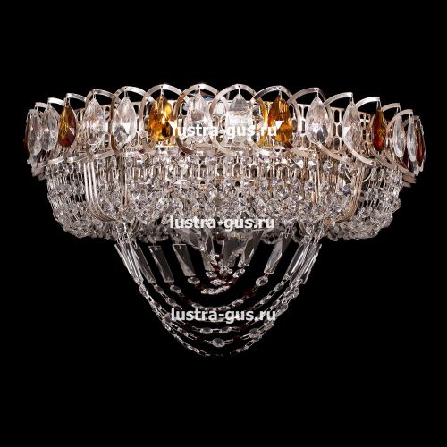 Люстра Кольцо Водоворот чайная в Кирове Гусь Хрустальный