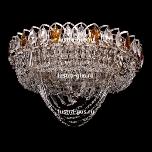 Люстра Кольцо Водоворот чайная в Кирове Гусь Хрустальный