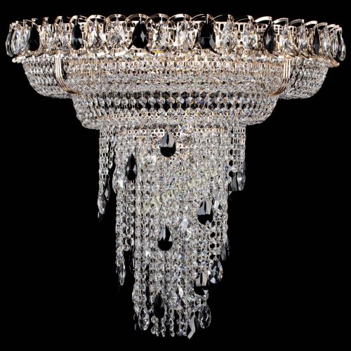 Люстра Кольцо №10 черная в Кирове Гусь Хрустальный