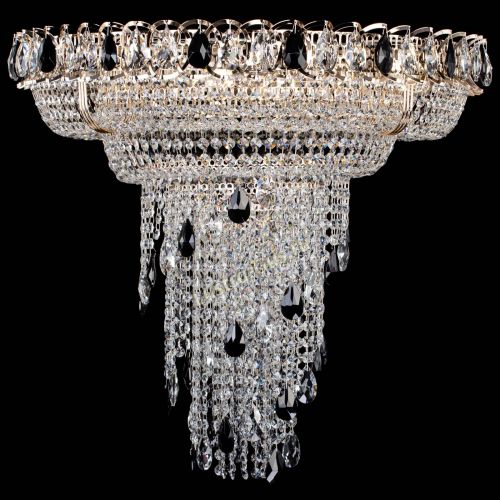 Люстра Кольцо №10 черная в Кирове Гусь Хрустальный