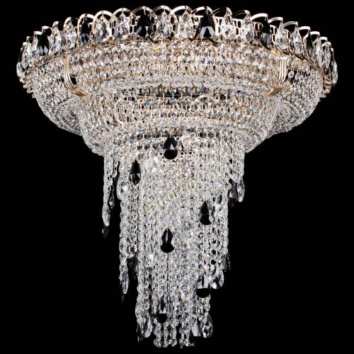 Люстра Кольцо №10 черная в Кирове Гусь Хрустальный