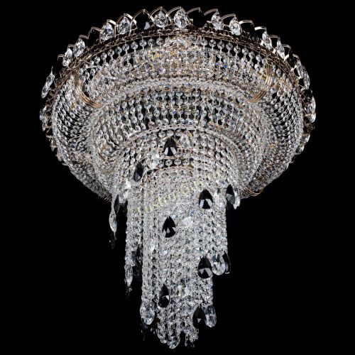 Люстра Кольцо №10 черная в Кирове Гусь Хрустальный