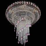 Люстра Кольцо №10 розовая в Кирове