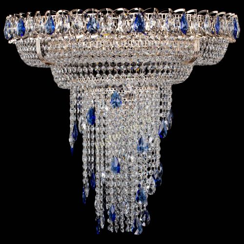 Люстра Кольцо №10 синяя в Кирове Гусь Хрустальный