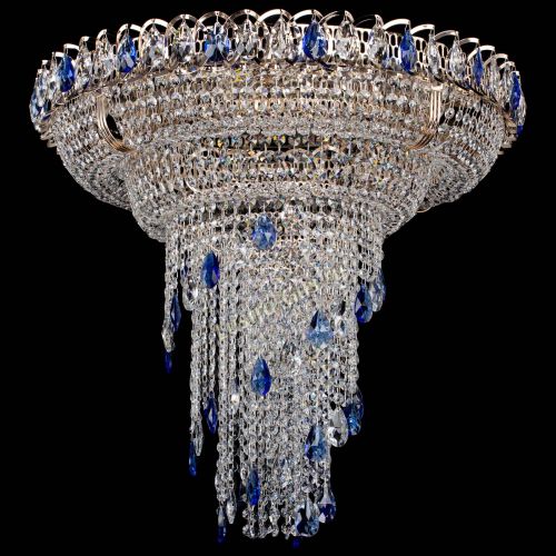 Люстра Кольцо №10 синяя в Кирове Гусь Хрустальный