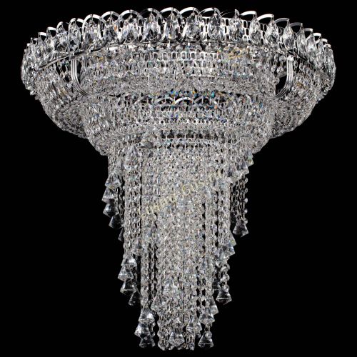 Люстра Кольцо №11 конусы в Кирове Гусь Хрустальный