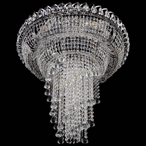 Люстра Кольцо №11 конусы в Кирове Гусь Хрустальный