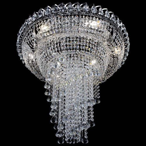 Люстра Кольцо №11 конусы в Кирове Гусь Хрустальный