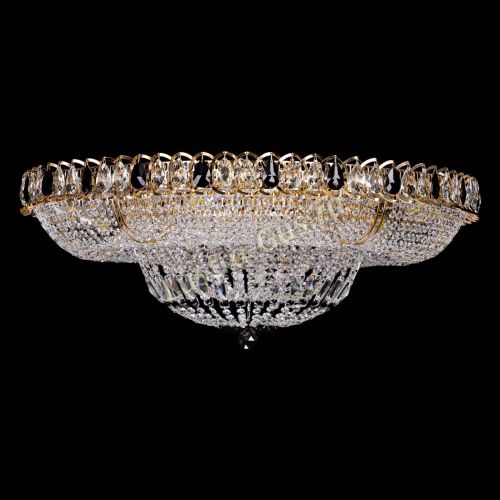 Люстра Кольцо Классика черное 800 мм  в Кирове Гусь Хрустальный