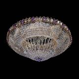 Люстра Кольцо Классика фиолетовая 800 мм в Кирове