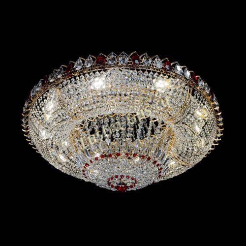 Люстра Кольцо Классика красное 800 мм  в Кирове Гусь Хрустальный