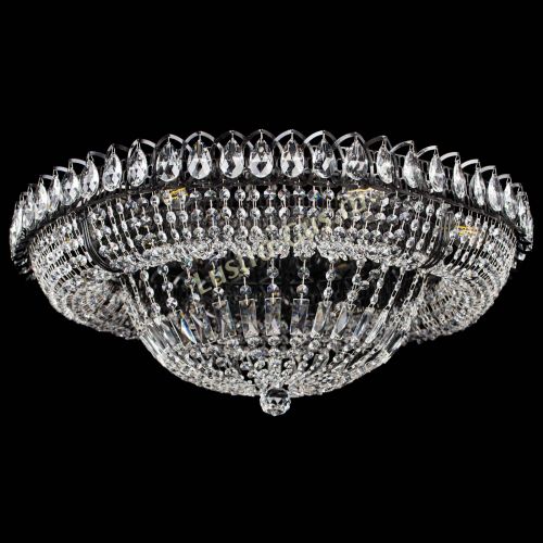 Люстра Кольцо Классика №8 Черная в Кирове Гусь Хрустальный