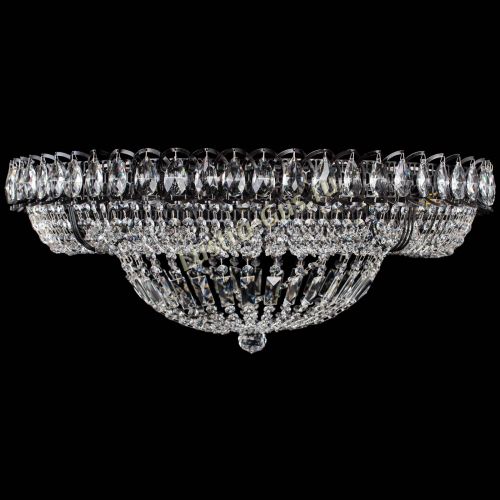 Люстра Кольцо Классика №8 Черная в Кирове Гусь Хрустальный