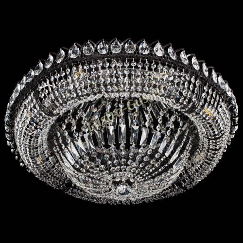 Люстра Кольцо Классика №8 Черная в Кирове Гусь Хрустальный