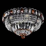 Люстра Кольцо Классика Черная с чайными подвесками в Кирове