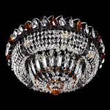 Люстра Кольцо Классика Черная с чайными подвесками в Кирове