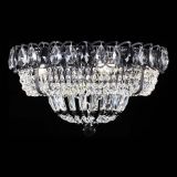 Люстра Кольцо Классика Черная с черными подвесками в Кирове