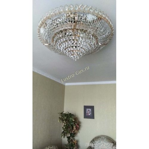 Люстра Кольцо Классика конус №10 в Кирове Гусь Хрустальный