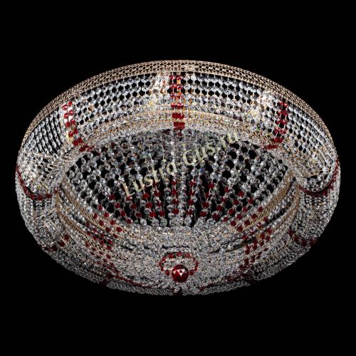 Люстра Кольцо Классика Венеция красная в Кирове Гусь Хрустальный