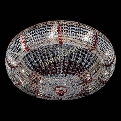 Люстра Кольцо Классика Венеция красная в Кирове Гусь Хрустальный