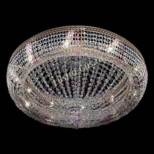 Люстра Кольцо Классика Венеция розовая в Кирове Гусь Хрустальный